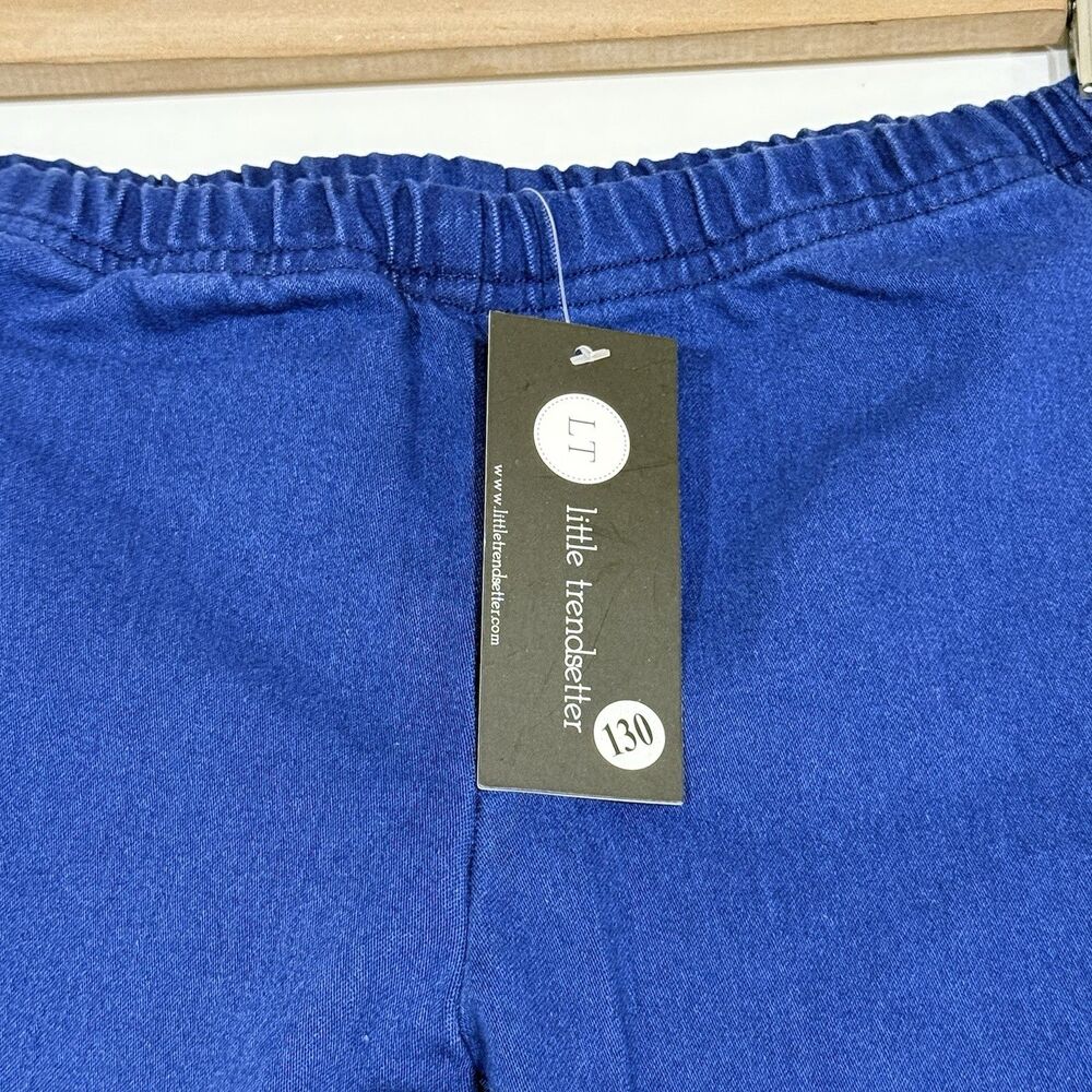 NWT Girls Pull On Denim Flare Blue Jeans Size 6 Years Boho Little Trendsetter - Picture 15 of 16